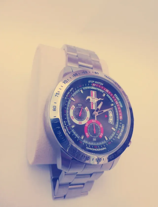 Reloj Ford Mustang Cronógrafo Deportivo