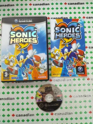 Sonic Heroes GameCube PAL
