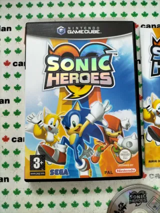 Sonic Heroes GameCube PAL