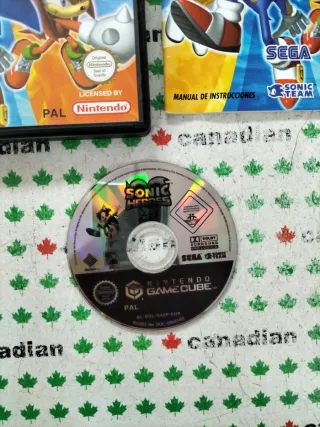 Sonic Heroes GameCube PAL