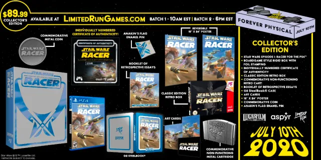 PRECINTADO Star Wars Episode I Racer LRG PS4