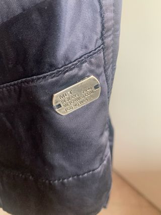 Gilet lucido blu Met Tg. M