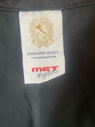 Gilet lucido blu Met Tg. M