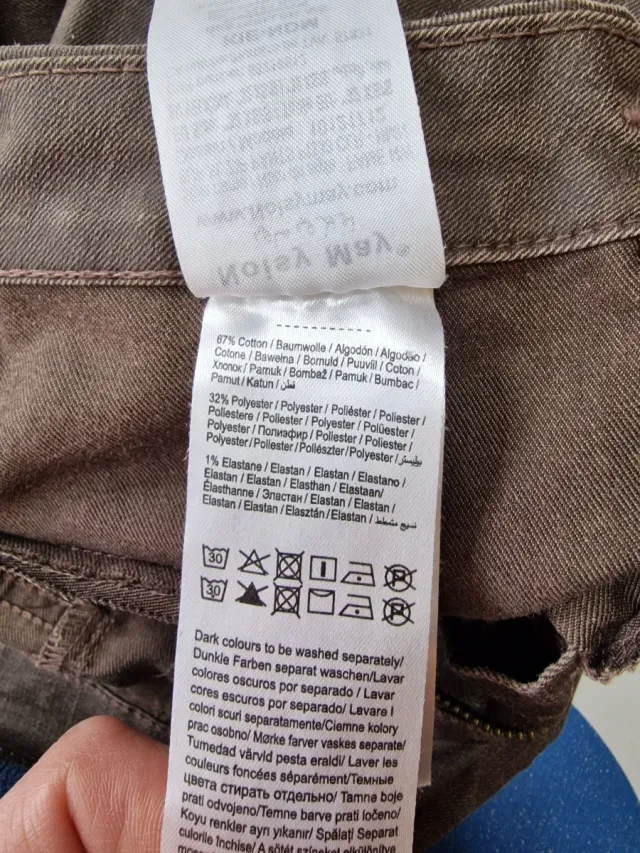 Pantalones marrones mujer