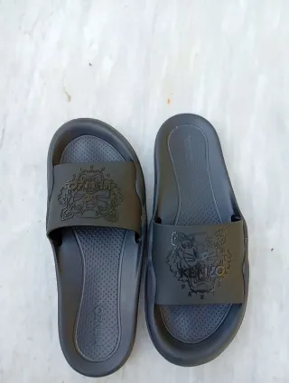 Ciabatte Kenzo blù con Tigre