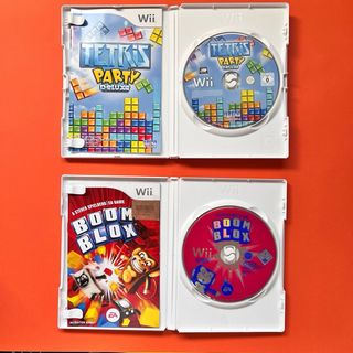 Juegos Wii Tetris Party Deluxe y Boom Blox