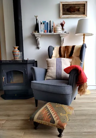 Poltrona Ikea STRANDMON Grigio Scuro