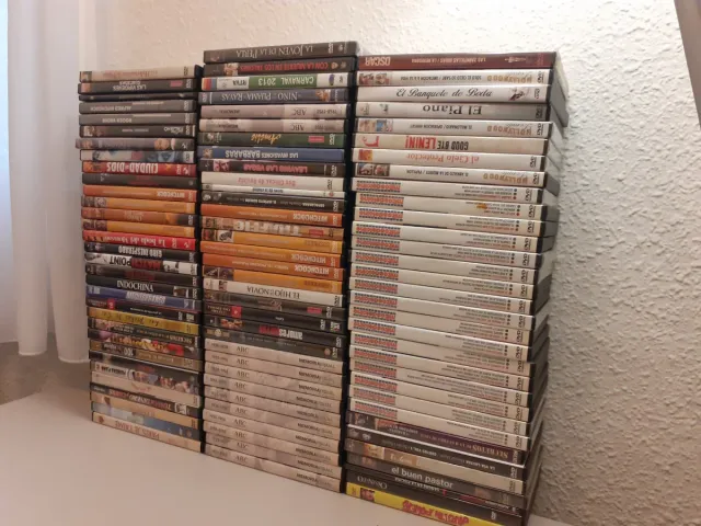 Lote 97 DVDs Películas Variadas