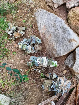 Grapas para encofrar metálicas