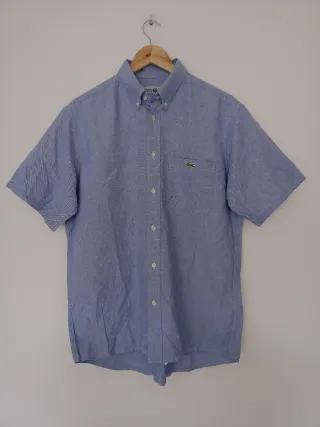 Camicia Lacoste Uomo Tg M Blu