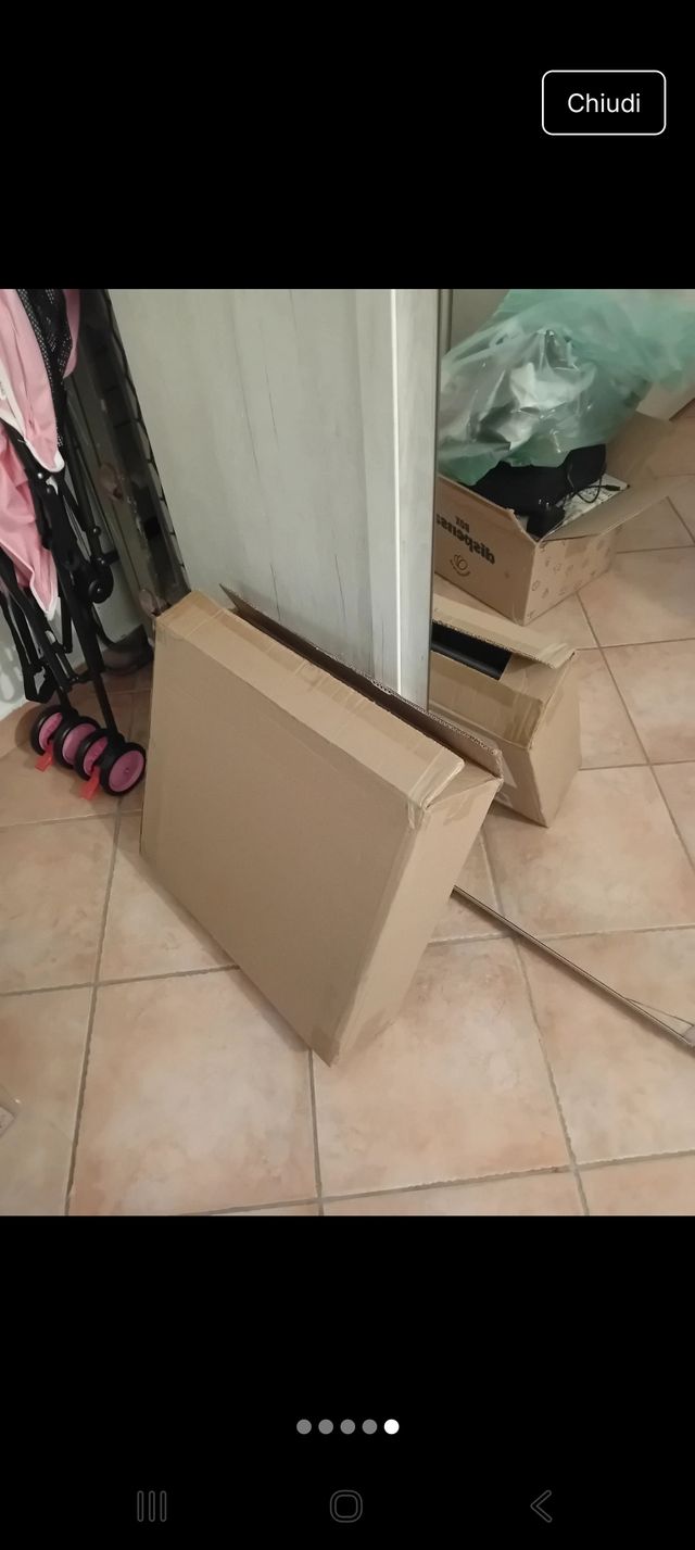 Scala pieghevole per cani