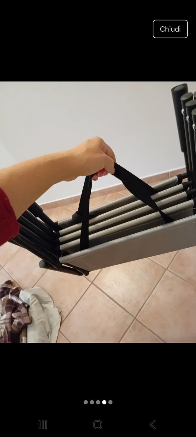 Scala pieghevole per cani