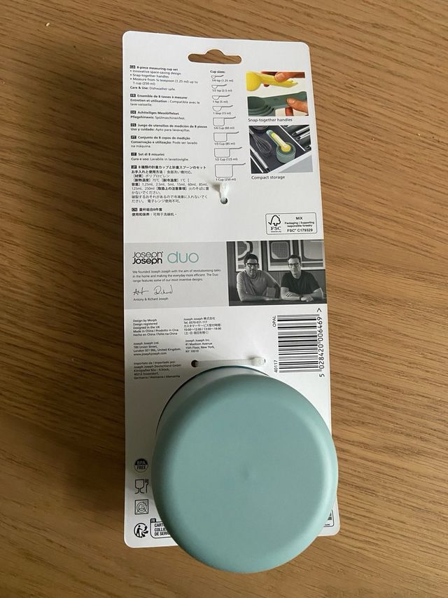 Set 8 Piezas Cucharas Medidoras Joseph Joseph