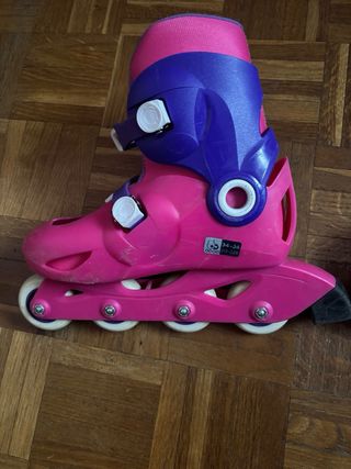 Patines Oxelo rosas talla 34-36