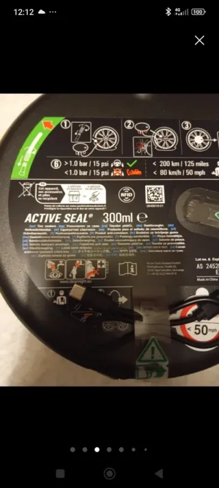 Kit Reparación Pinchazos Coche/Moto