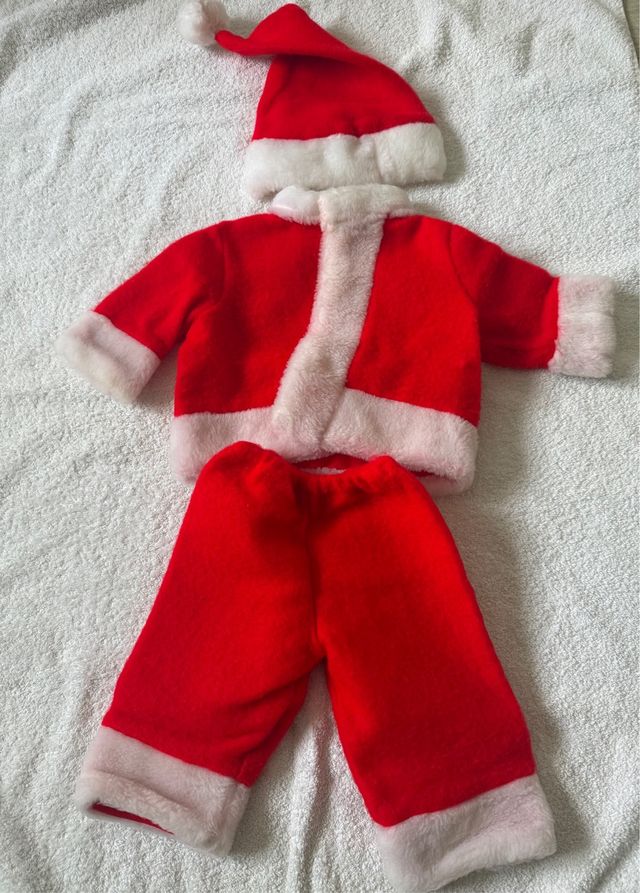Traje Papá Noel bebé