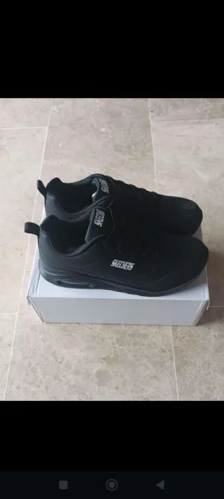 Zapatillas Skechers Negras Unisex