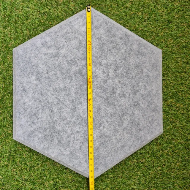 12 Paneles Acústicos Hexagonales