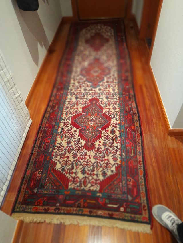 Alfombra lana 318.5 x 88.5 cm