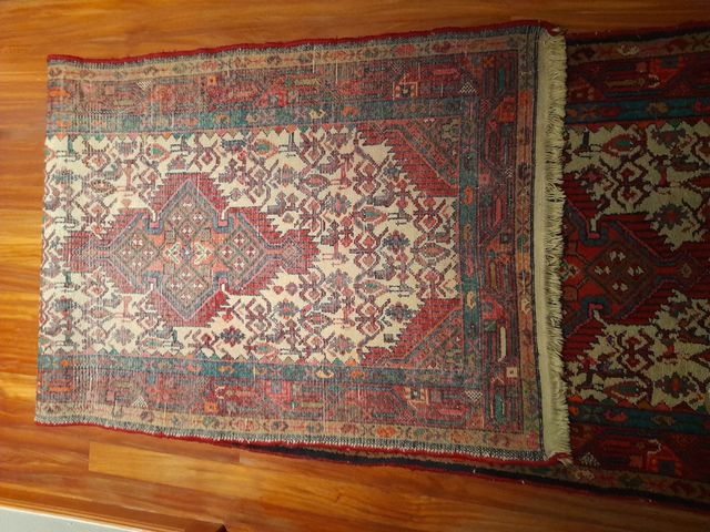 Alfombra lana 318.5 x 88.5 cm