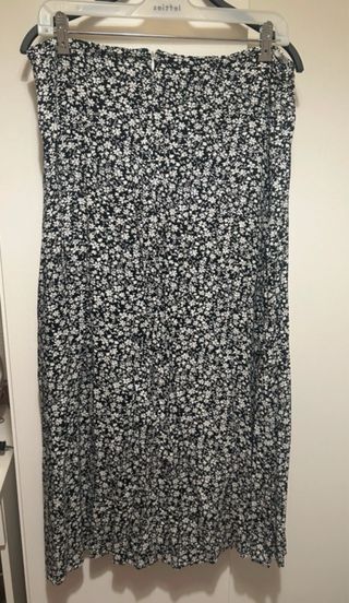 Falda larga Shein floral Talla L