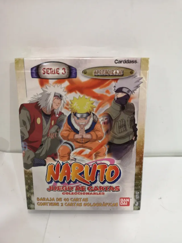 Juego de Cartas Naruto Serie 3 Aprendizaje precint