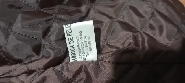 Chaquetón Piel Caballero Talla 56-58