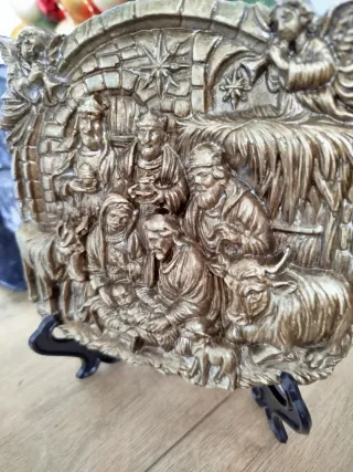 Portal de Belén Nacimiento en escayola