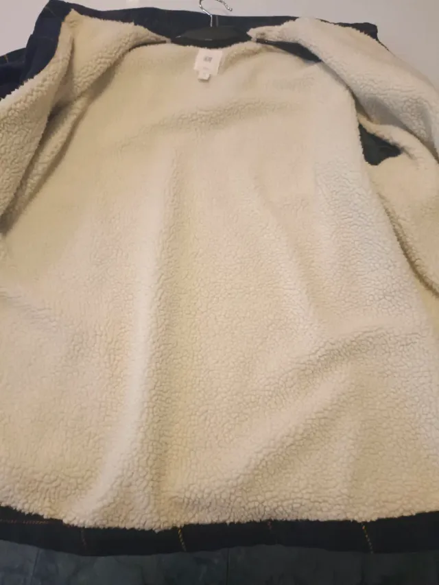 Cazadora H&M cuadros forrada