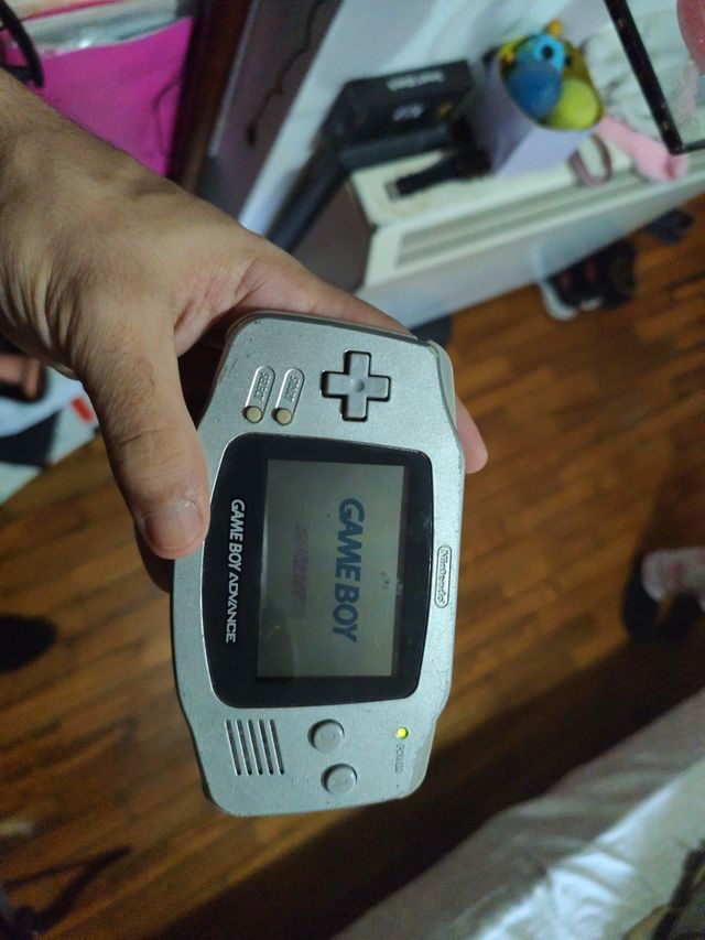 Nintendo Game Boy Advance Plata