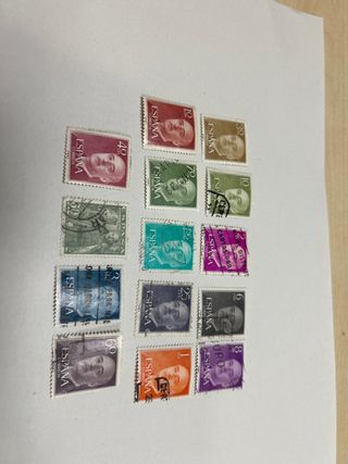 Lote Sellos España Franco