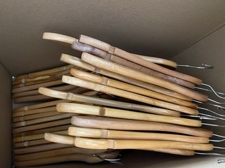 30 Perchas Madera IKEA Beige/Marrón