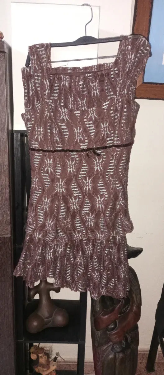 Conjunto de top y falda