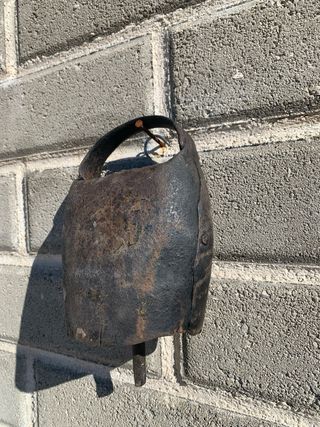 Campanaccio antico grande 20 cm raro