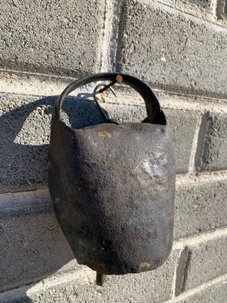 Campanaccio antico grande 20 cm raro