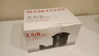 Objetivo Samyang 8mm F3.5 UMC Fisheye CS II