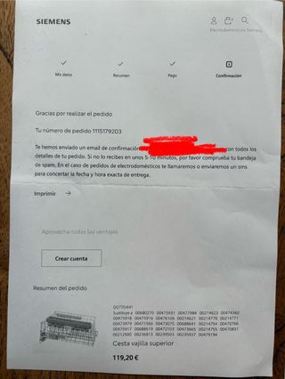 Cestos Bandeja Lavavajillas Superior e Inferior