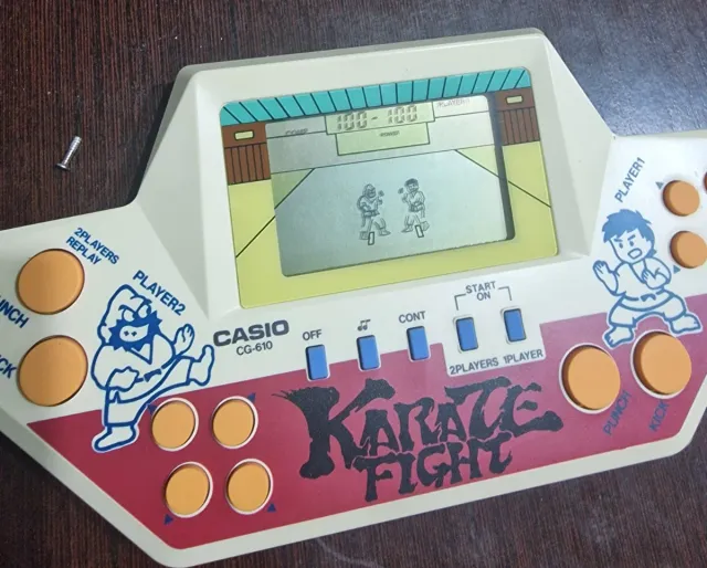 Casio CG-610 Karate Fight Juego Electrónico