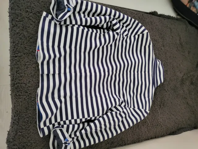 Chaqueta americana niña TRF rayas