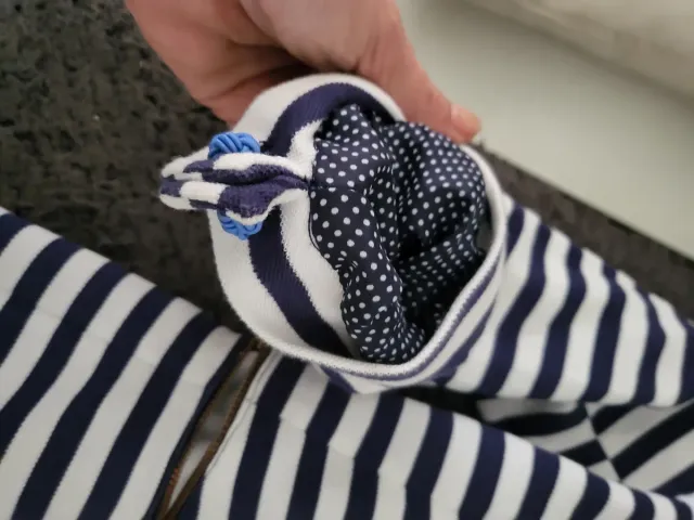 Chaqueta americana niña TRF rayas