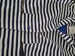 Chaqueta americana niña TRF rayas