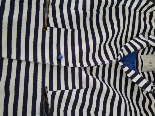 Chaqueta americana niña TRF rayas