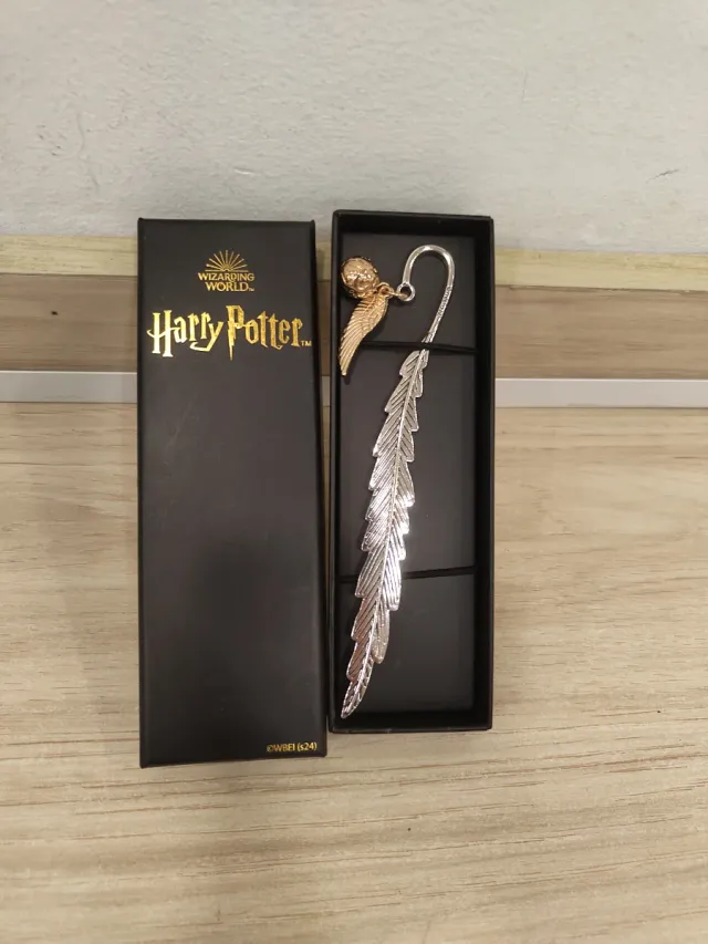 Marcador de Páginas de Metal Golden Snitch de Harry Potter