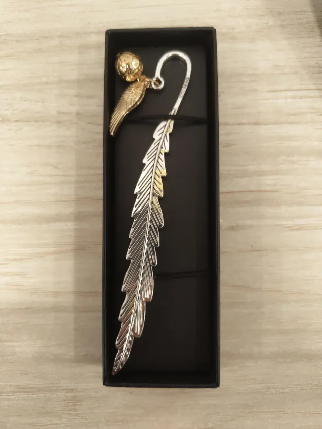 Marcador de Páginas de Metal Golden Snitch de Harry Potter