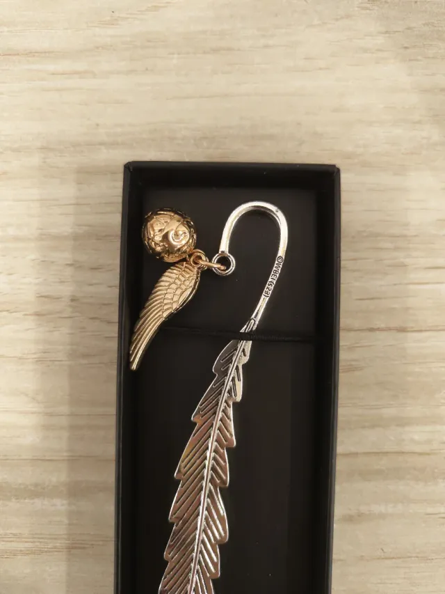 Marcador de Páginas de Metal Golden Snitch de Harry Potter