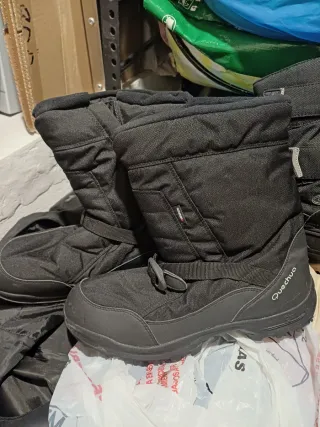 Botas Nieve Quechua Adulto Impecables (1 Uso)