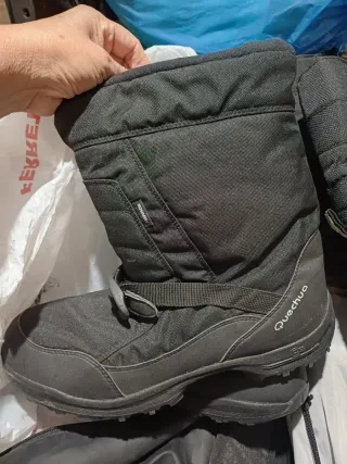 Botas Nieve Quechua Adulto Impecables (1 Uso)