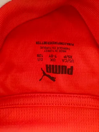 Camiseta Real Sporting de Gijón talla 7/8