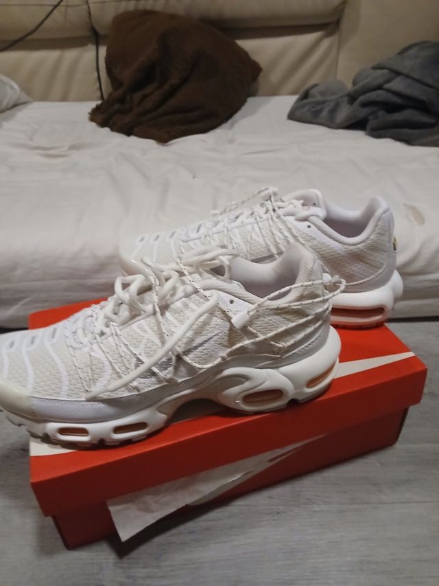 Nike TN Air Max Plus Blancas Naranja