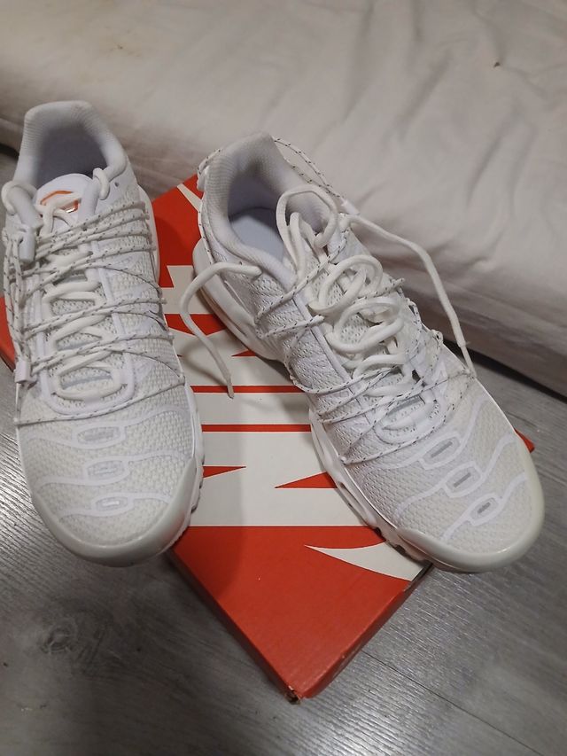 Nike TN Air Max Plus Blancas Naranja